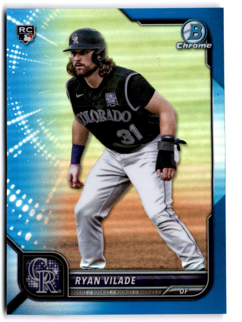 2022 Bowman Chrome Refractor Blue