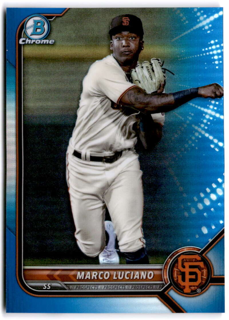 2022 Bowman Chrome Prospects Refractor Blue