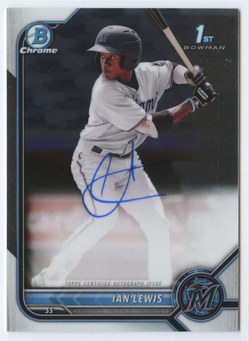 2022 Bowman Chrome Prospect Autograph