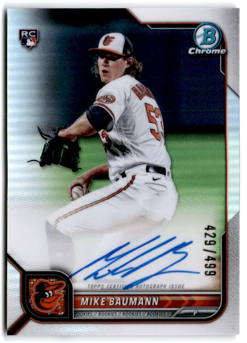 2022 Bowman Chrome Rookie Autograph Refractor