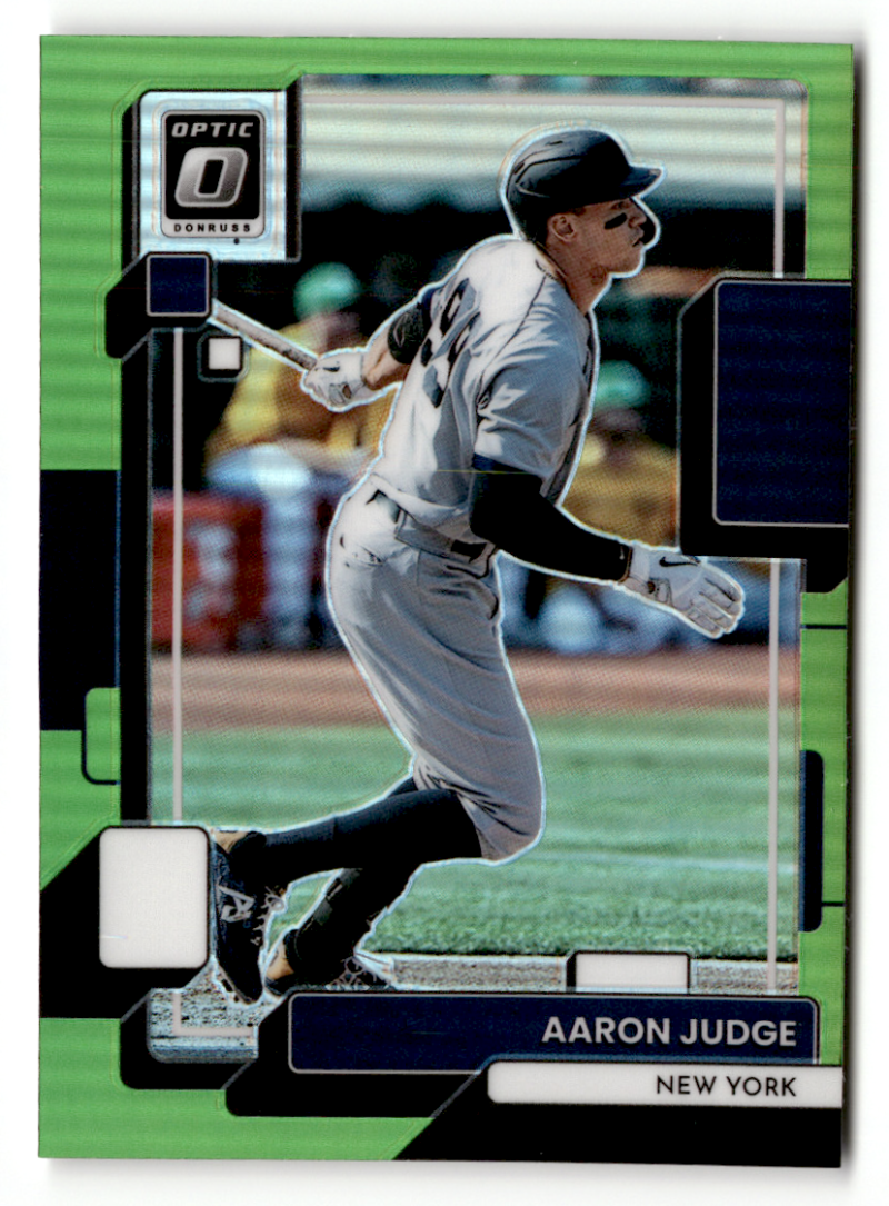 2022 Donruss Optic Lime Green