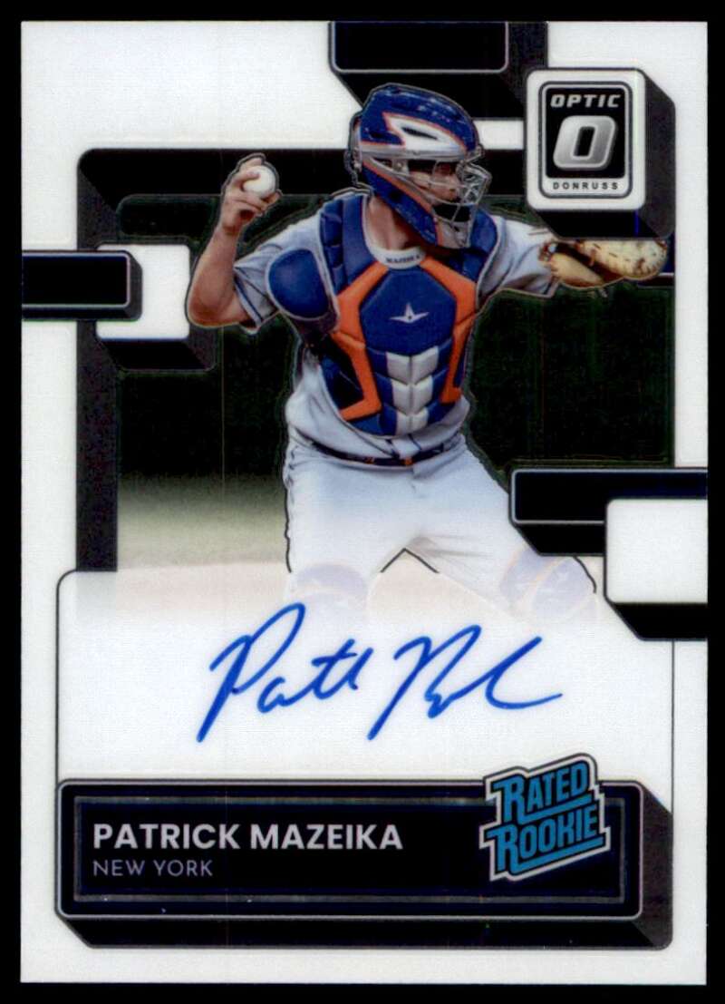 2022 Donruss Optic Rated Rookie Signatures