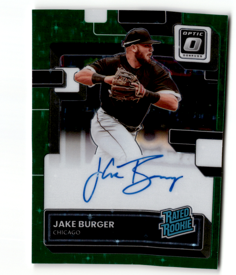 2022 Donruss Optic Rated Rookie Signatures Green Stars