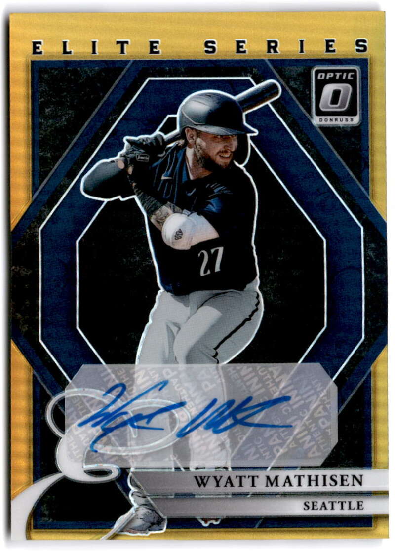 2022 Donruss Optic The Elite Series Signatures Gold