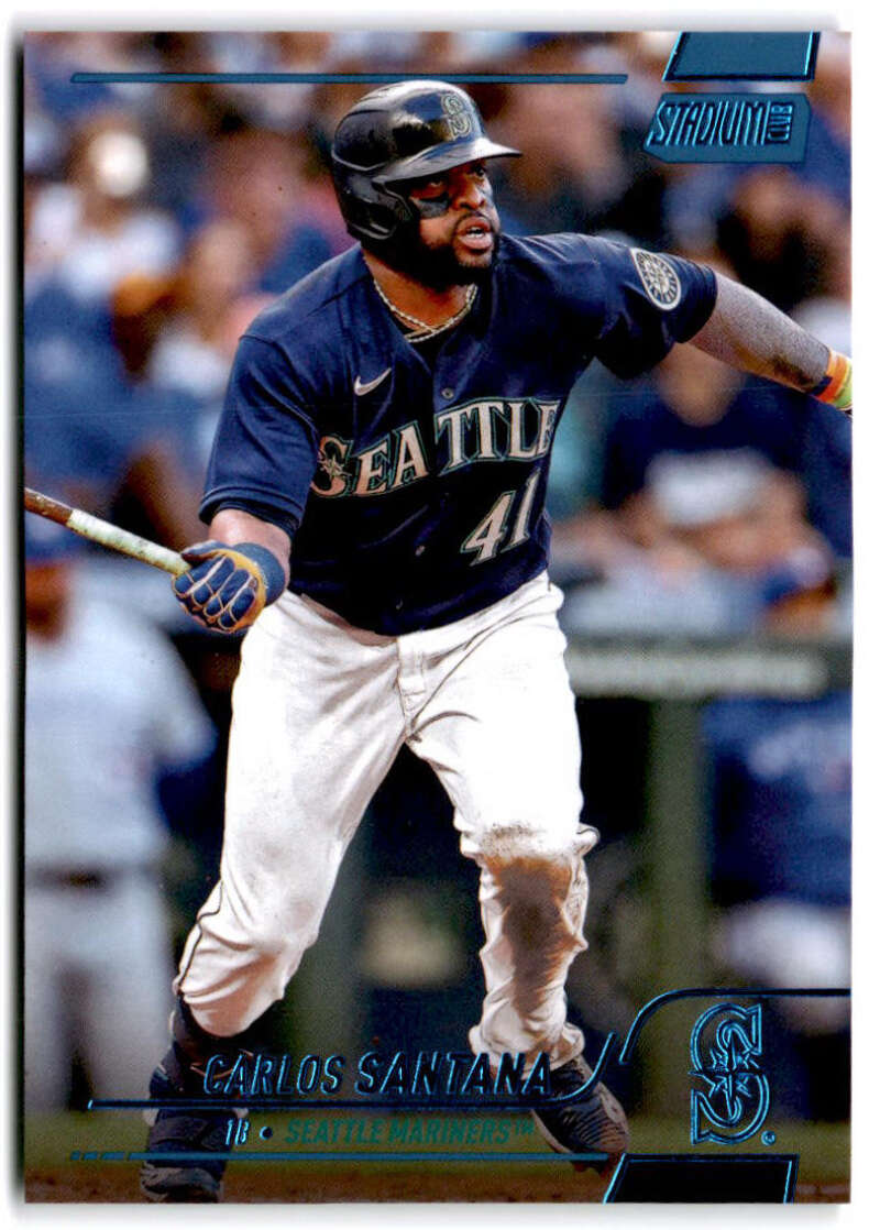 2022 Topps Stadium Club Blue Foil