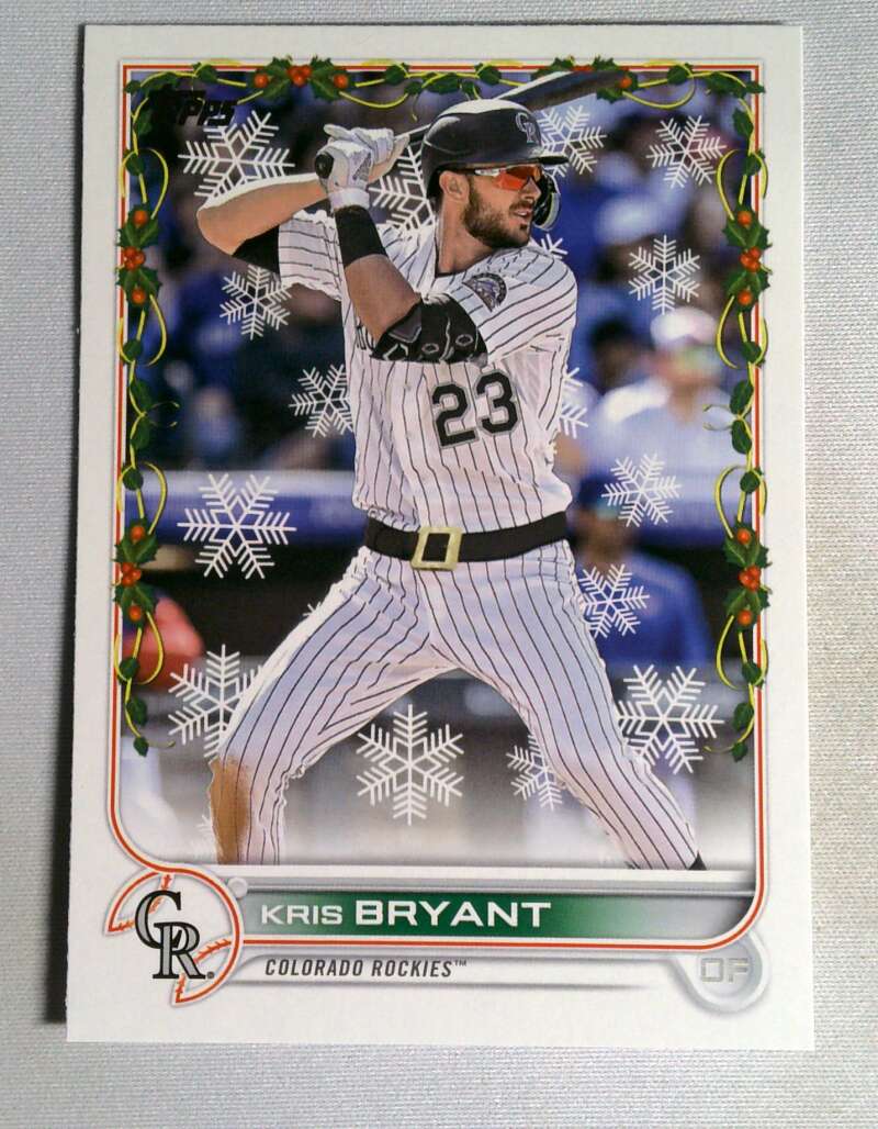 2022 Topps Holiday Rare Short Print Variation