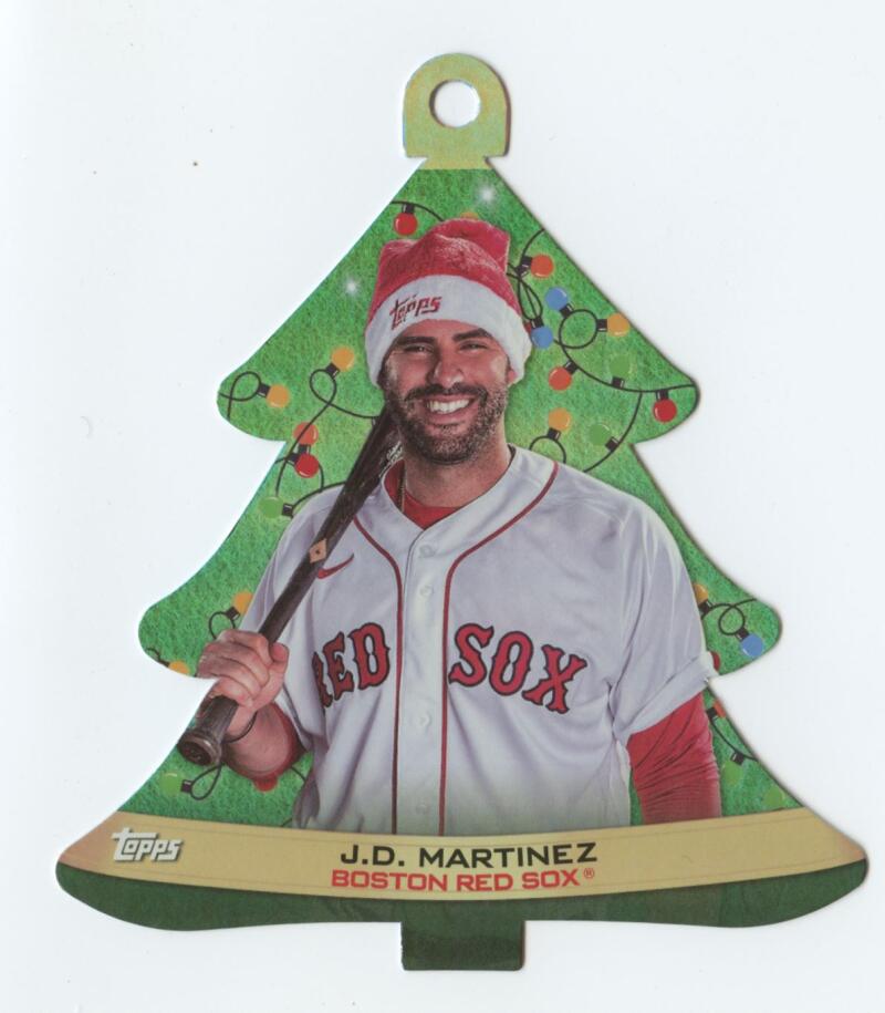 2022 Topps Holiday Oversized MLB Star Ornament Die-Cut