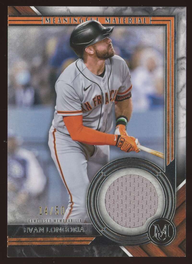 2022 Topps Museum Collection Meaningful Materials Relics