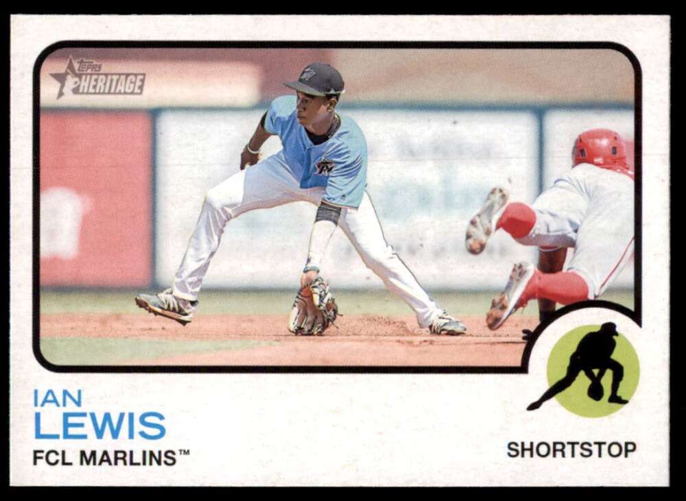 2022 Topps Heritage Minors 133 Jordan McCants Marlins Baseball