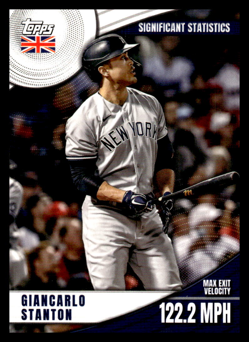 2022 Topps UK Edition Significant Statistics