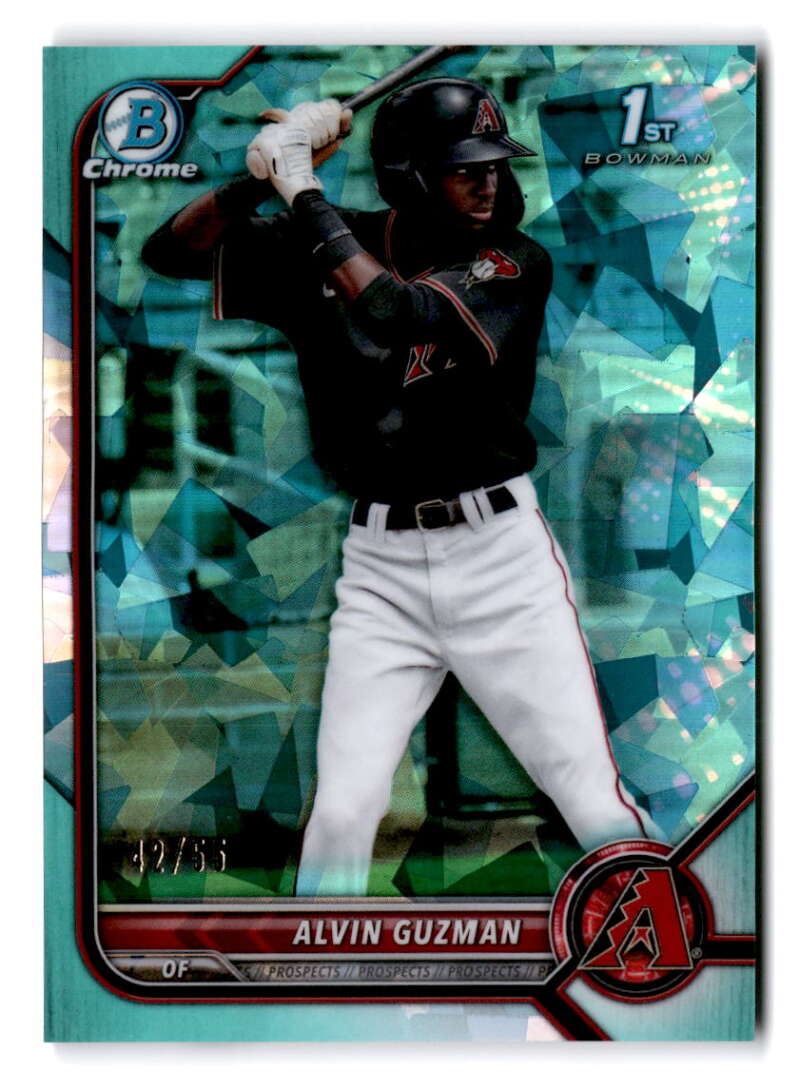 2022 Bowman Chrome Prospects Sapphire Edition Aqua