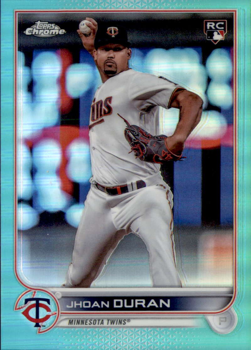 2022 Topps Chrome Update Refractor Aqua