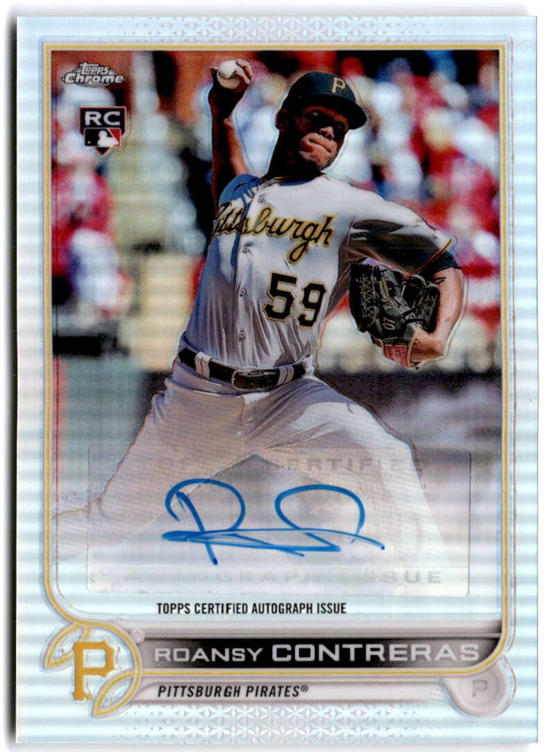 2022 Topps Chrome Update Autograph Refractor