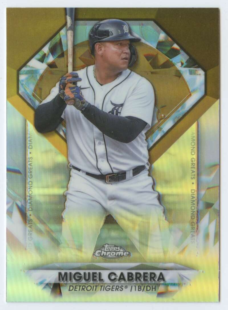 2022 Topps Chrome Update Diamond Greats Die-Cuts Refractor