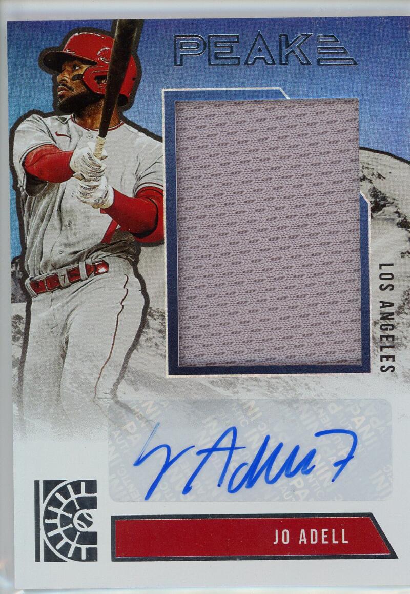 2022 Panini Capstone Peak Material Signatures