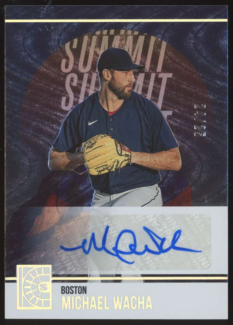 2022 Panini Capstone Summit Signatures Holo Silver