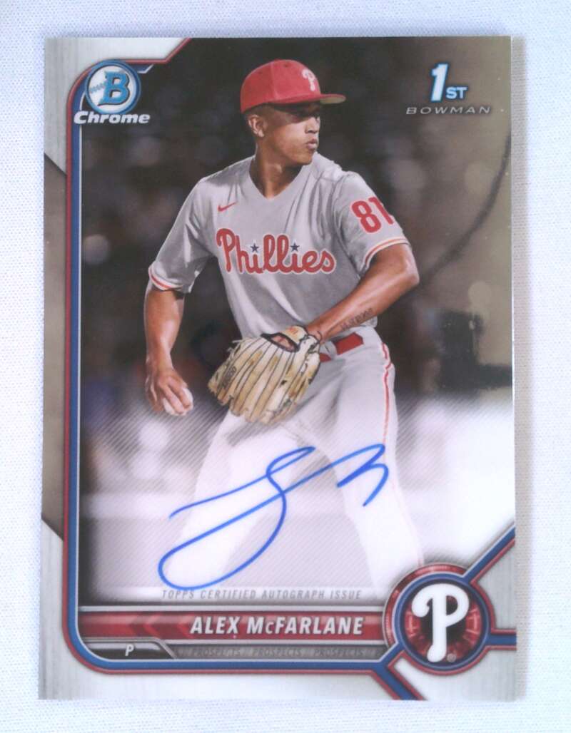 2022 Bowman Draft Chrome Draft Pick Autograph