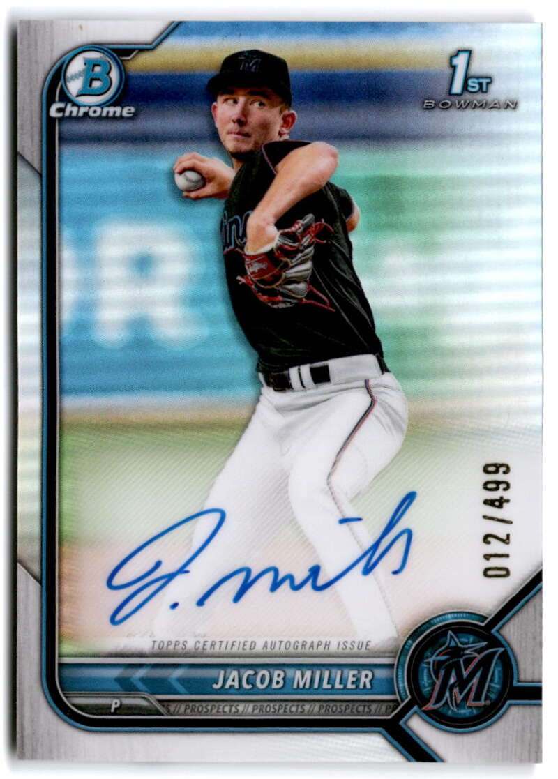 2022 Bowman Draft Chrome Draft Pick Autograph Refractor