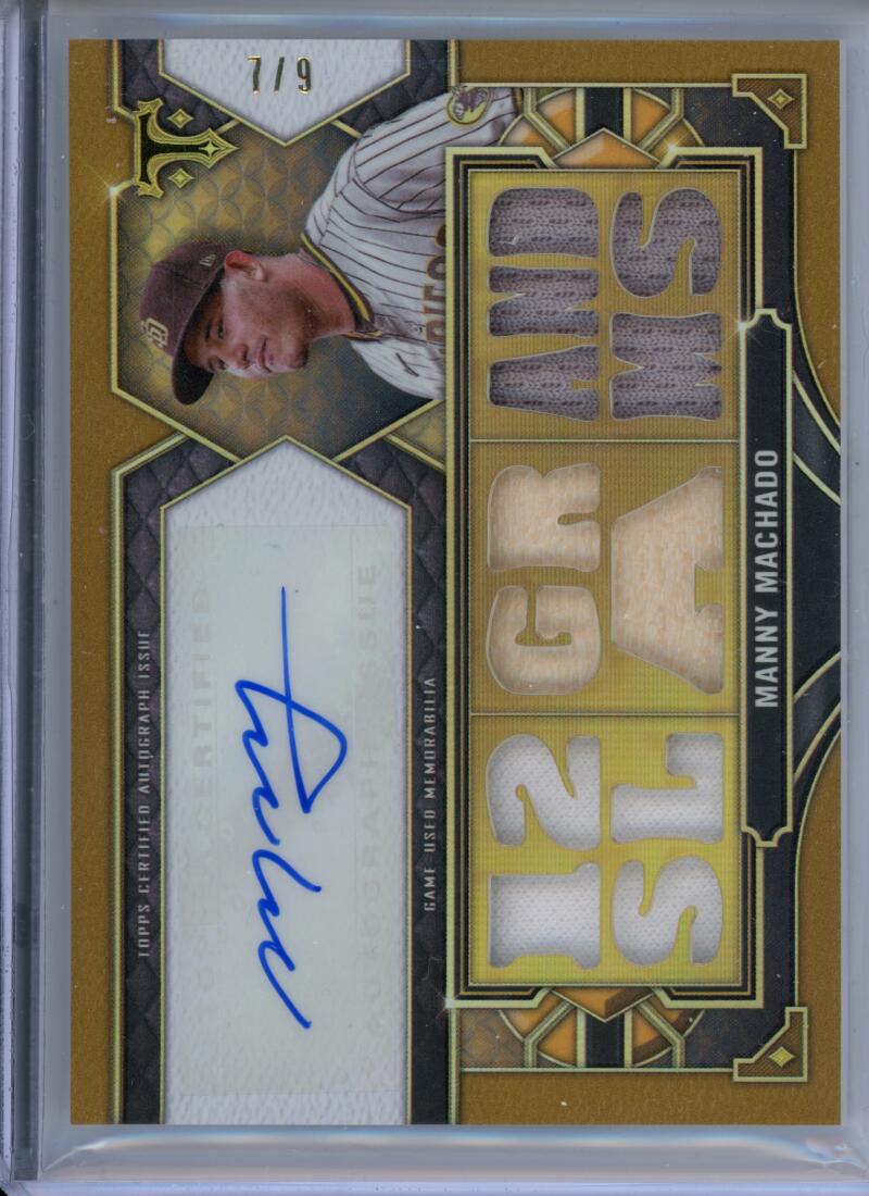 2022 Topps Triple Threads Autograph Relic Gold