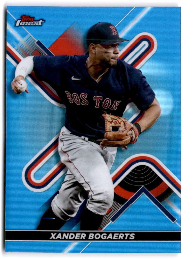 2022 Topps Finest Refractor Blue