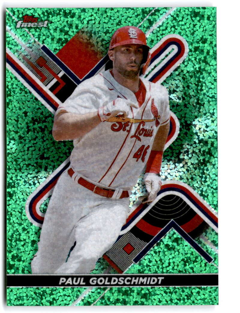 2022 Topps Finest Refractor Green Speckle