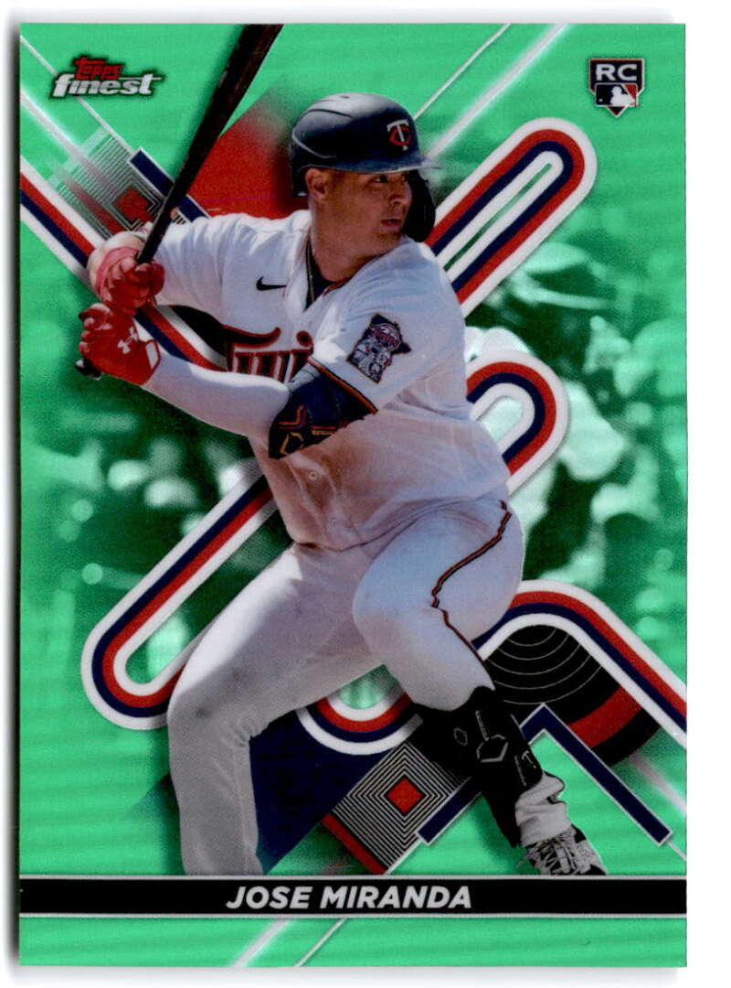 2022 Topps Finest Refractor Green