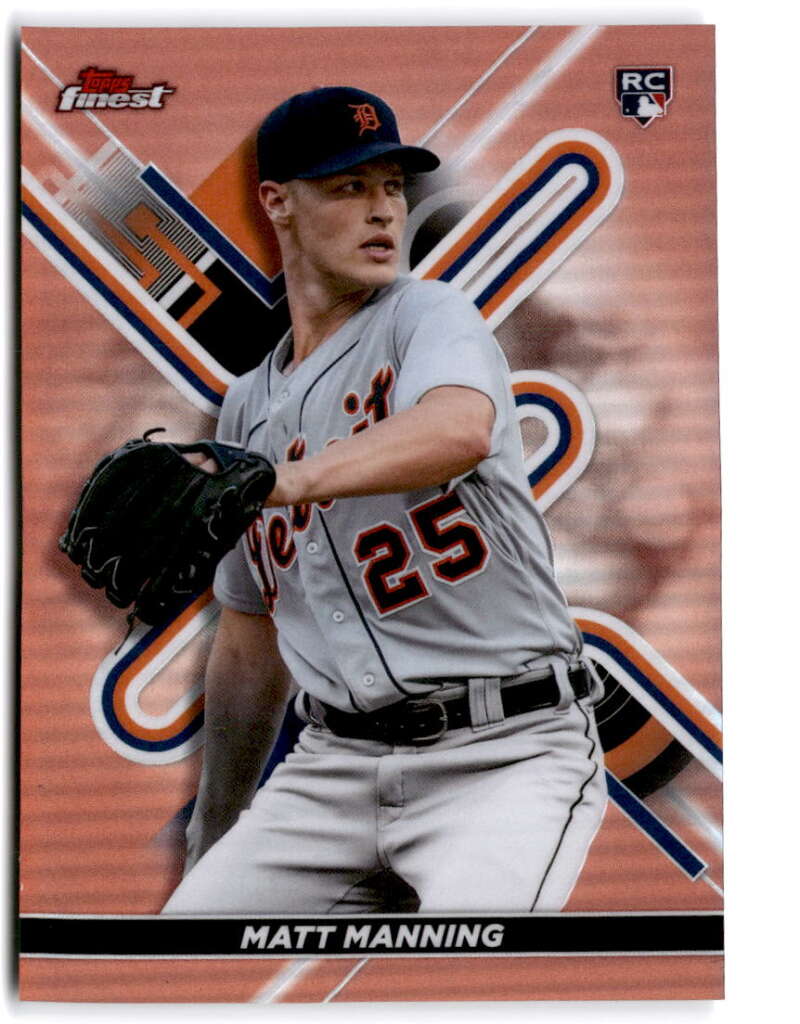 2022 Topps Finest Refractor Rose Gold