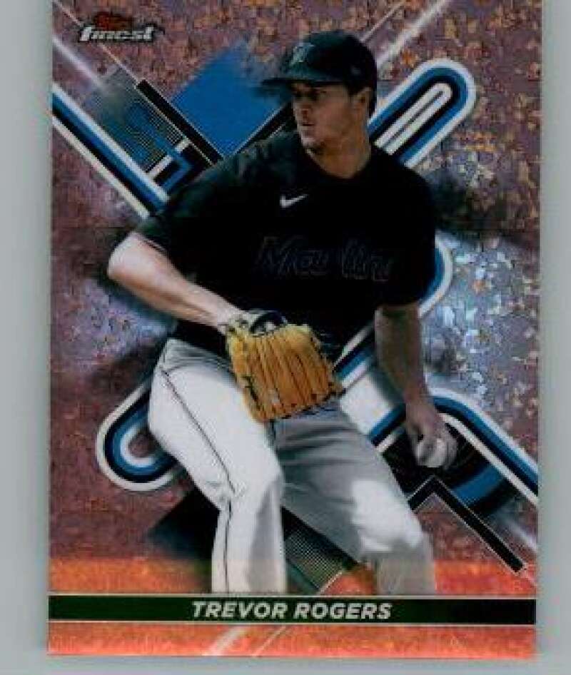 2022 Topps Finest Refractor Rose Gold Mini Diamond