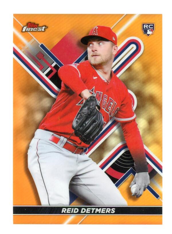 2022 Topps Finest Refractor Orange