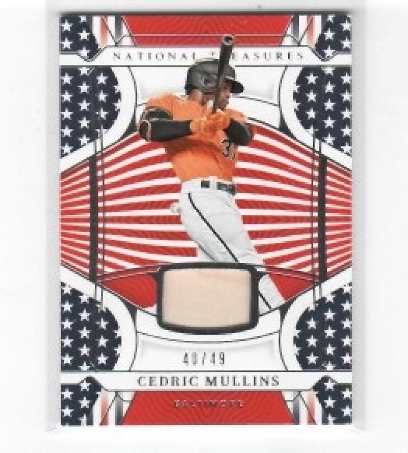 2022 Panini National Treasures Red White and Blue Materials