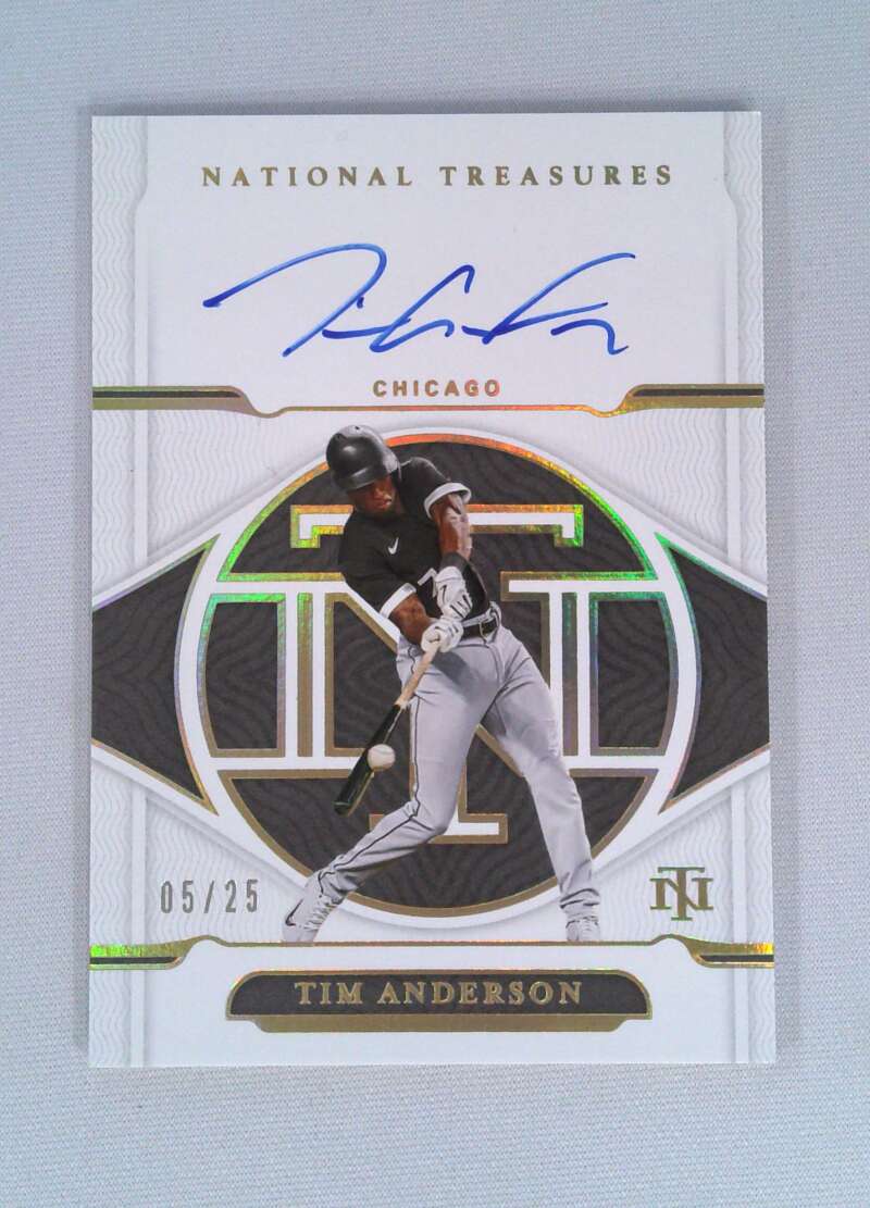 2022 Panini National Treasures Signatures Holo Gold