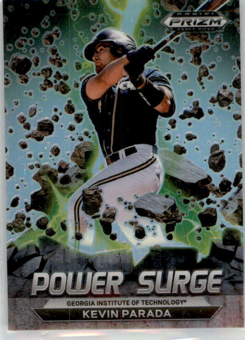 2022 Panini Prizm Draft Picks Power Surge Prizms Silver