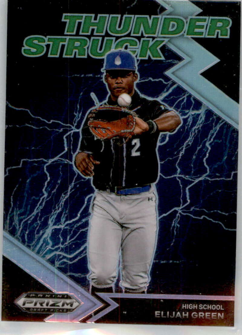 2022 Panini Prizm Draft Picks Thunderstruck Prizms Silver