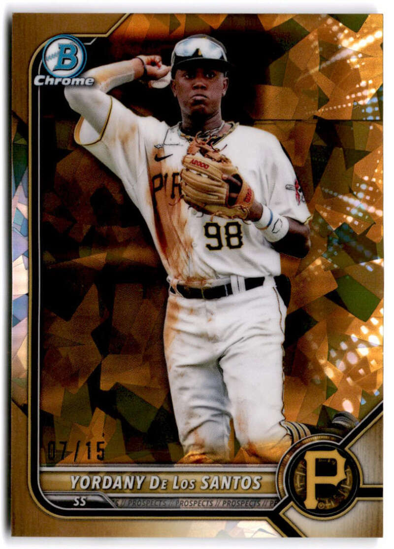 2022 Bowman Draft Chrome Sapphire Edition Gold