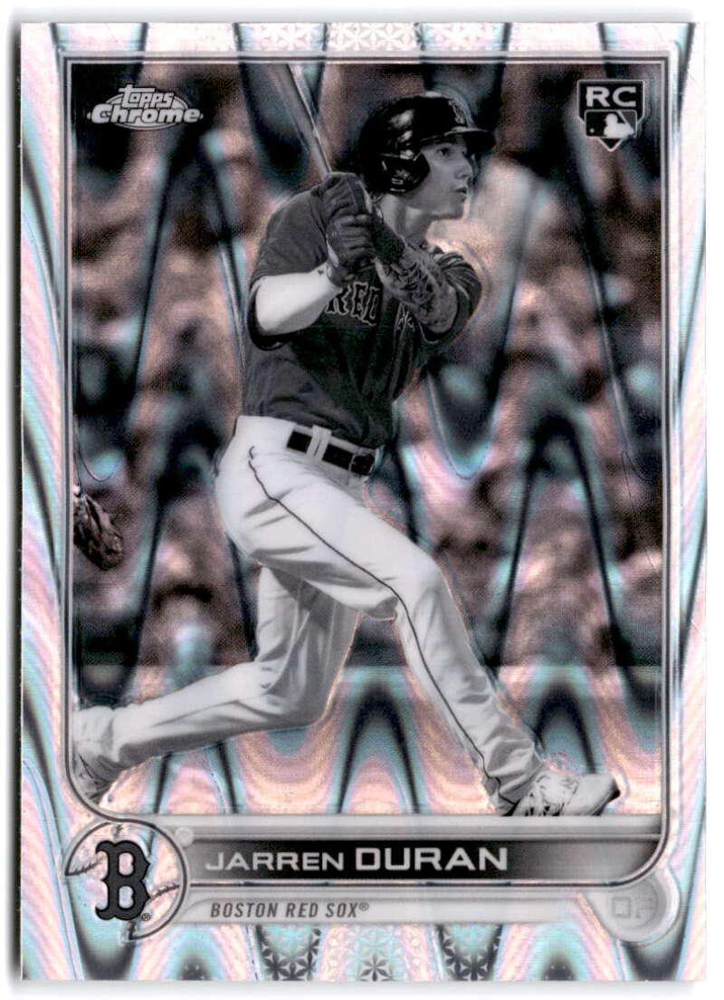 2022 Topps Chrome Sonic Edition Refractor Black/White RayWave