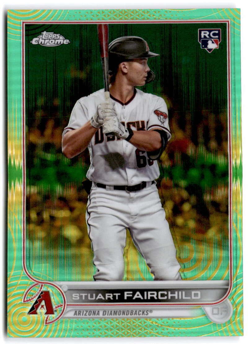 2022 Topps Chrome Sonic Edition Refractor Green/Yellow Sonic Pulse