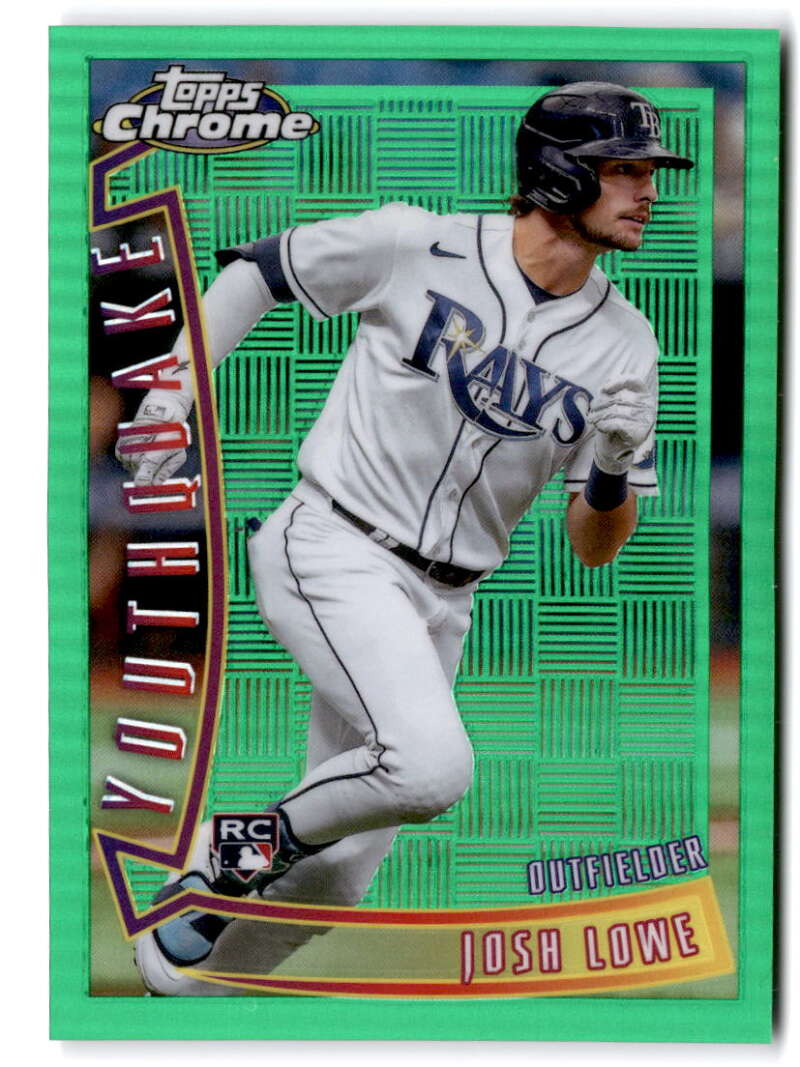 2022 Topps Chrome Sonic Edition 1996 Youthquake Refractor Green