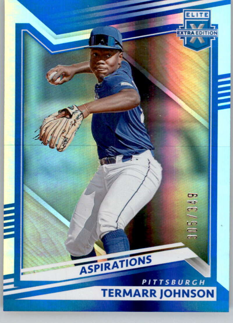 2022 Panini Elite Extra Edition Aspirations Blue