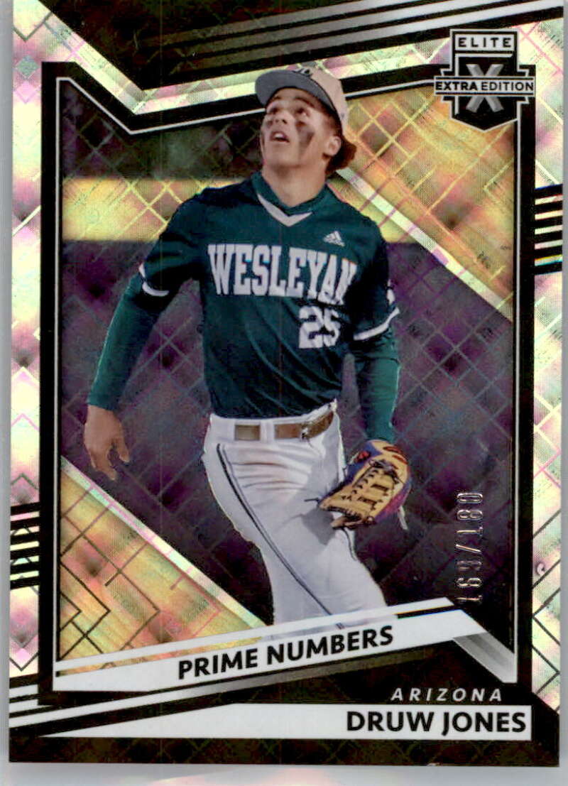 2022 Panini Elite Extra Edition Prime Numbers A