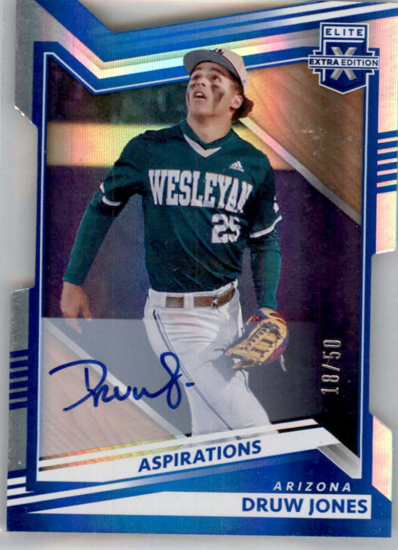 2022 Panini Elite Extra Edition Aspirations Signatures Die-Cut