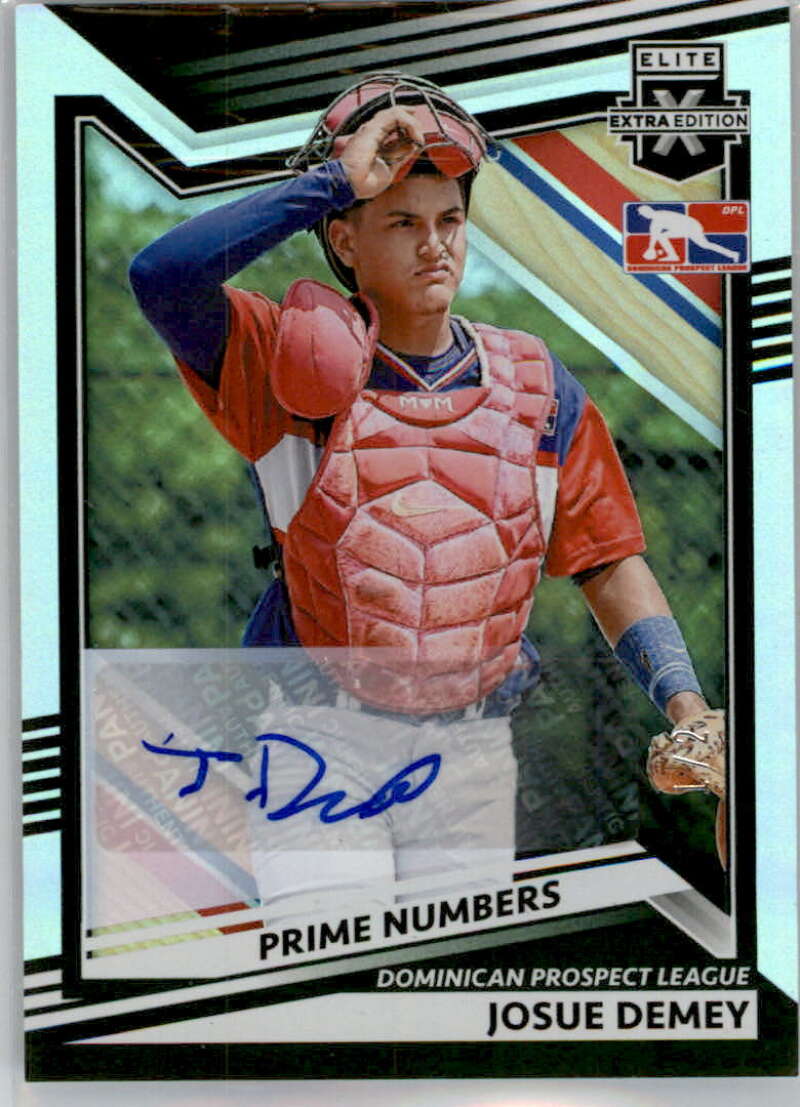 2022 Panini Elite Extra Edition Prime Numbers Signatures C