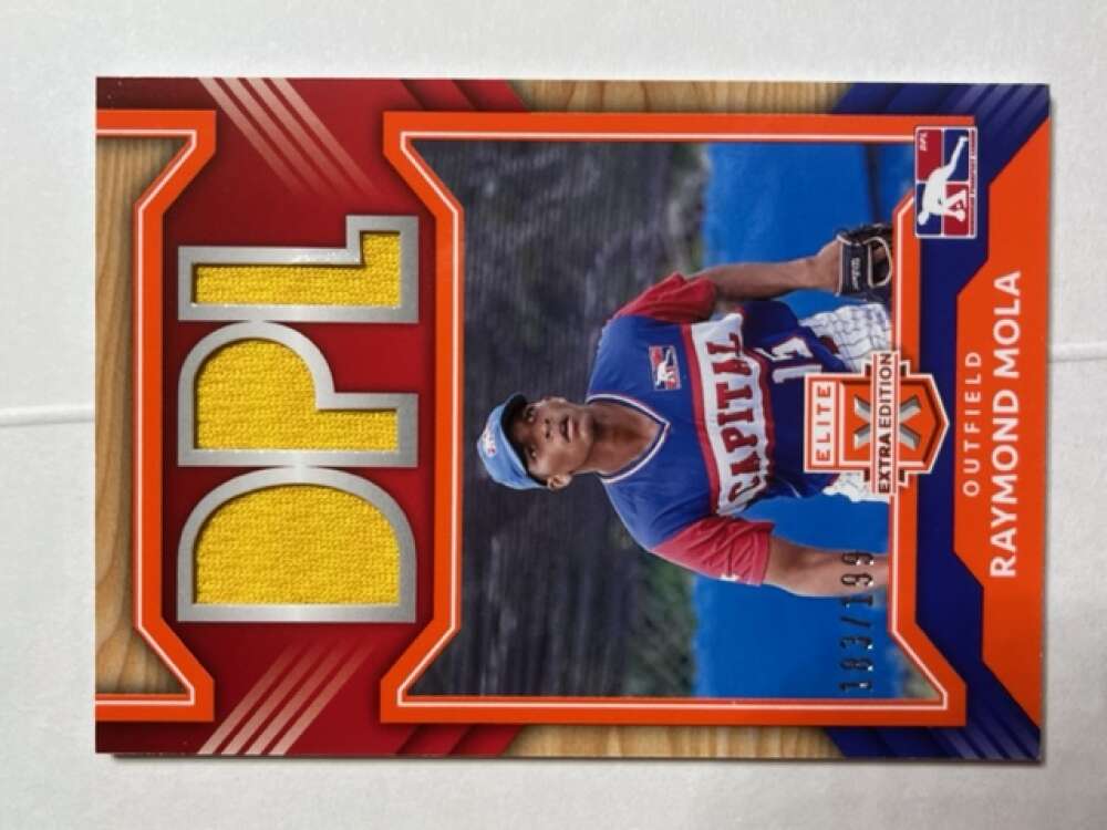 2022 Panini Elite Extra Edition DPL Materials Orange