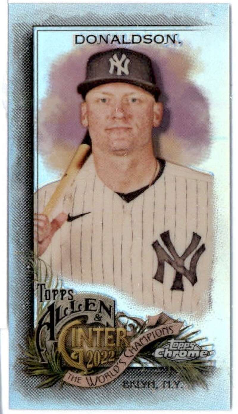 2022 Topps Allen and Ginter Chrome Mini Refractor Baseball Checklist