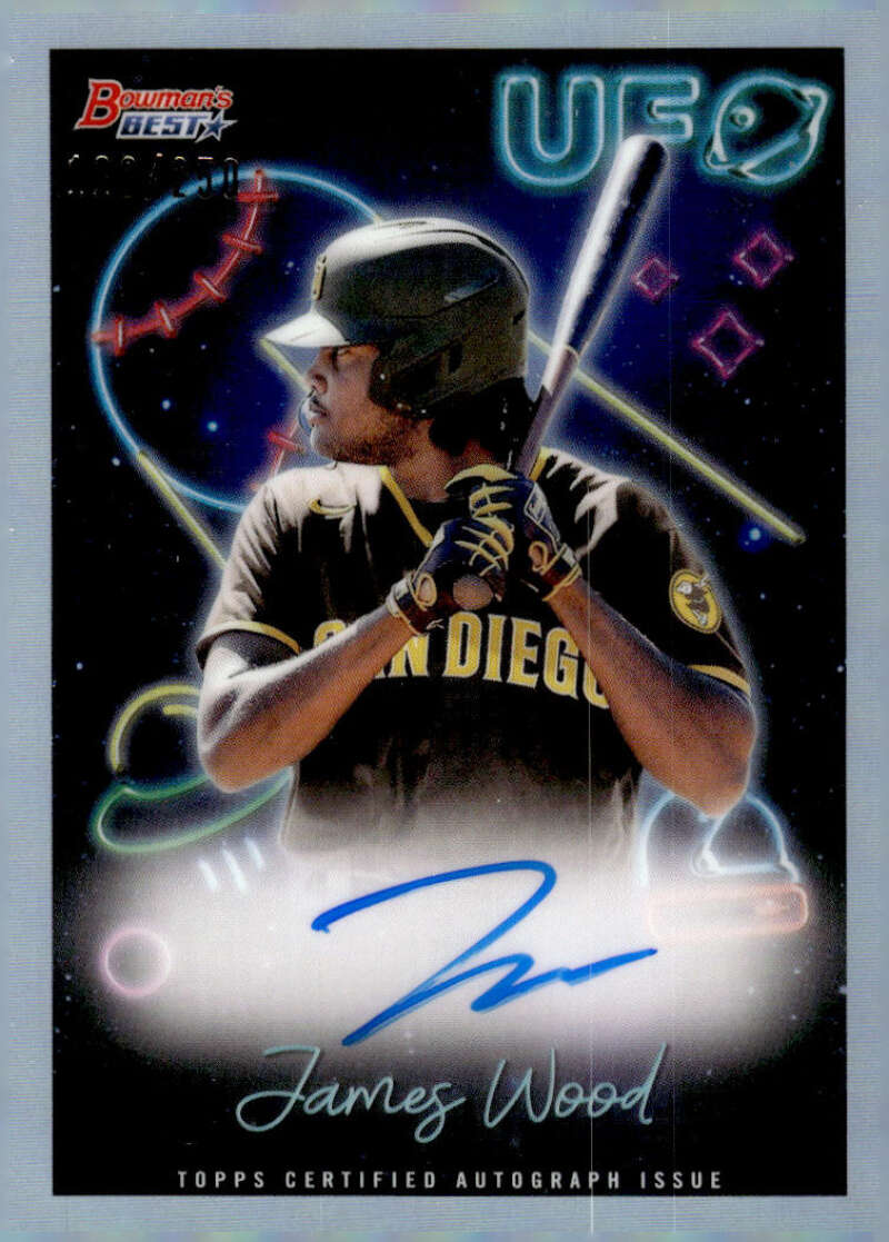 2022 Bowman's Best  UFO Autograph Refractor