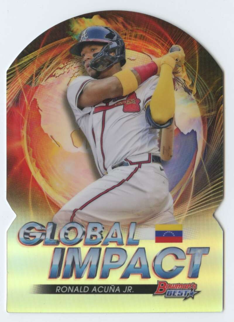 2022 Bowman's Best  Global Impact Die-Cut Refractor