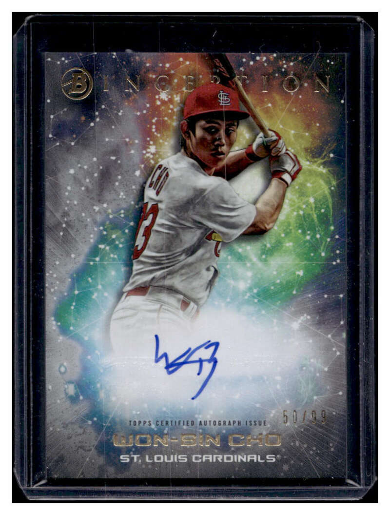 2022 Bowman Inception Primordial Autographed Prospects