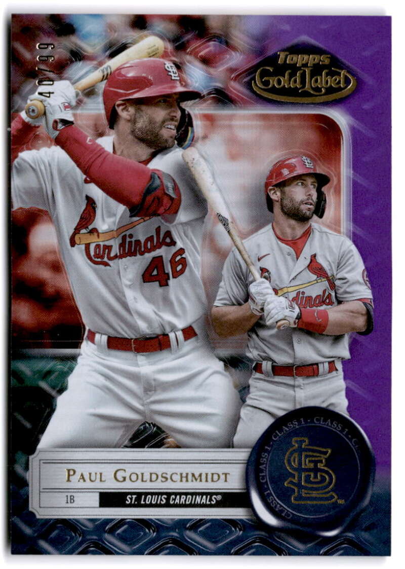 2022 Topps Gold Label Class 1 Purple