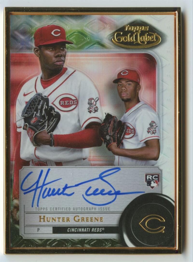 2022 Topps Gold Label Framed Autographs