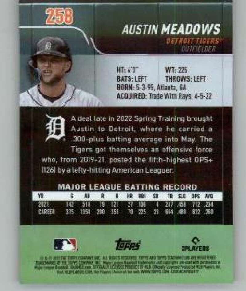 Austin Meadows Baseball Cards for sale