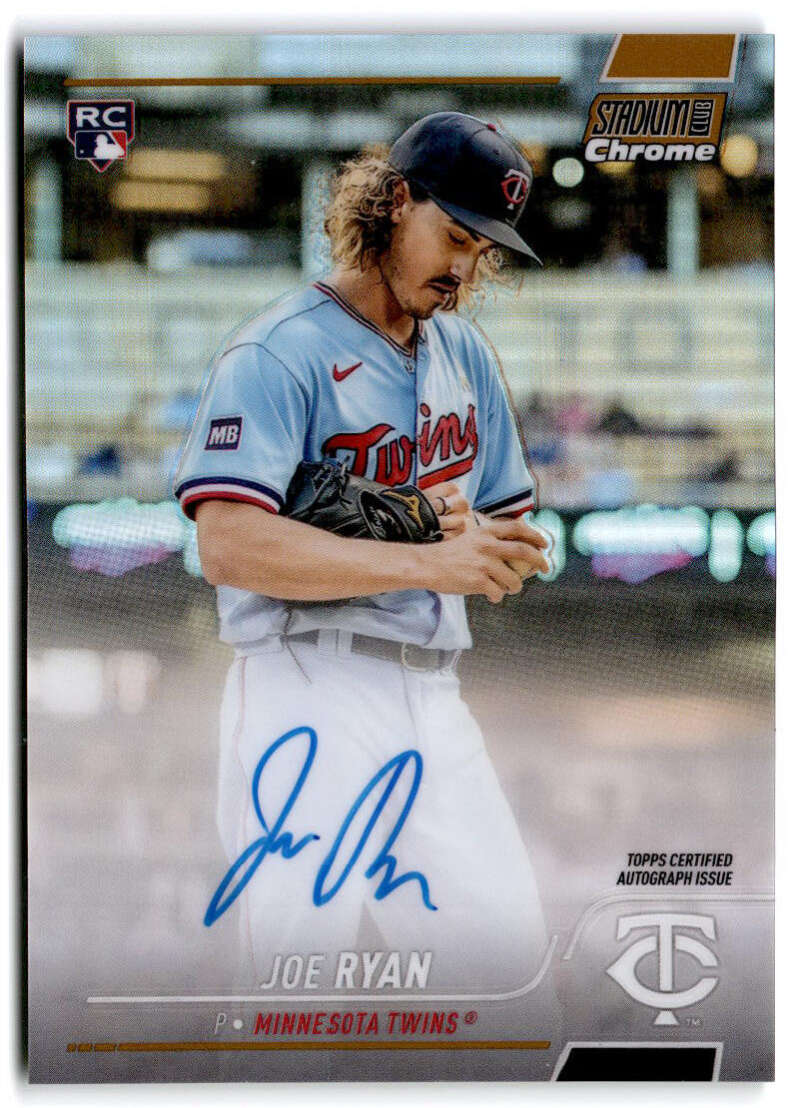 2022 Topps Stadium Club Chrome Autograph Refractor Gold